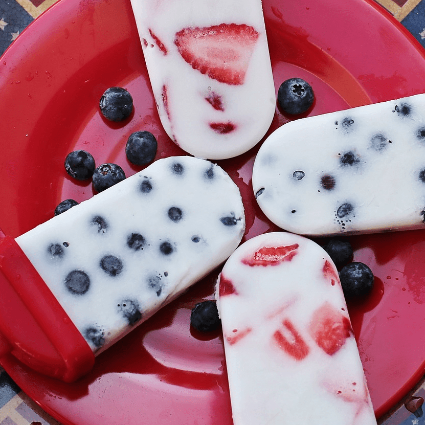 Paletas De Yogur Griego Con Frutas Noom